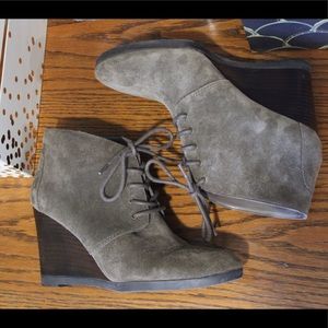 Franco Sarto Wedge Booties